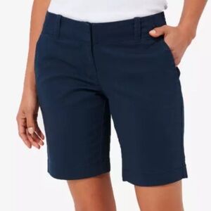 Vineyard Vines Women’s NWT Every Day 9” Shorts cotton blend navy size 0